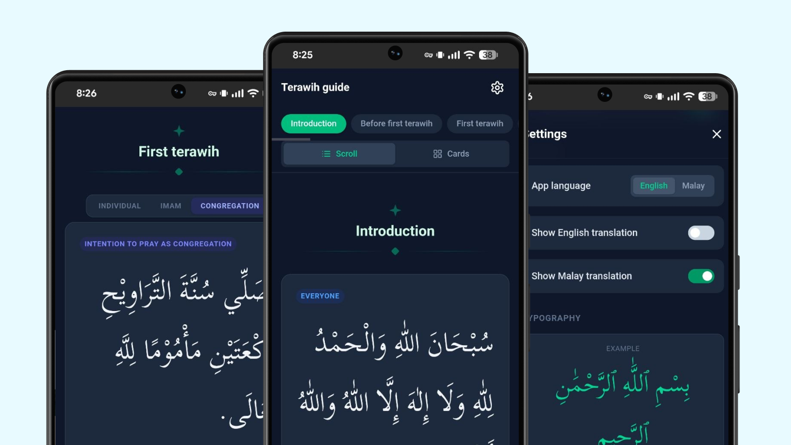 Terawih Guide