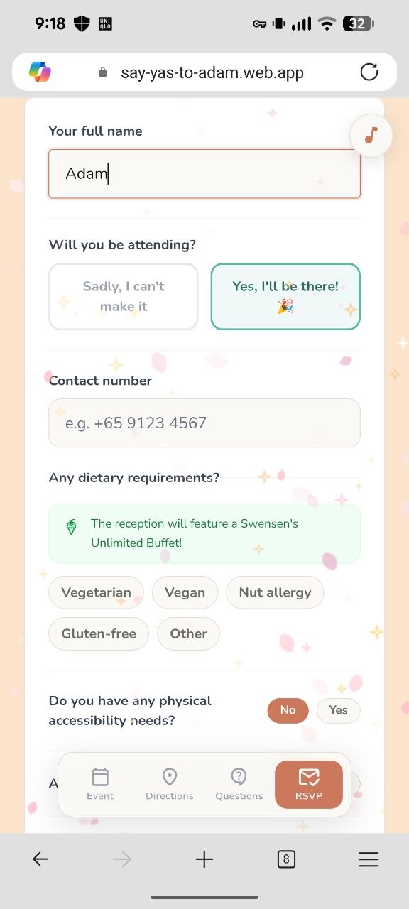 RSVP